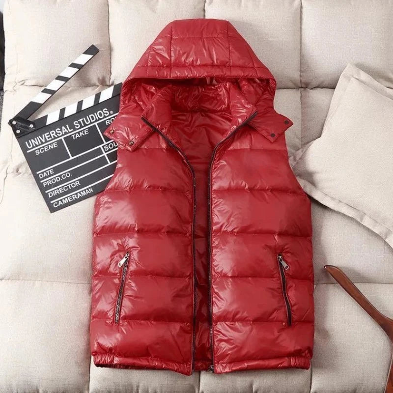 WINTER HOODED VEST